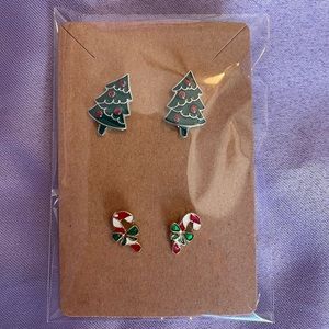 Christmas earrings